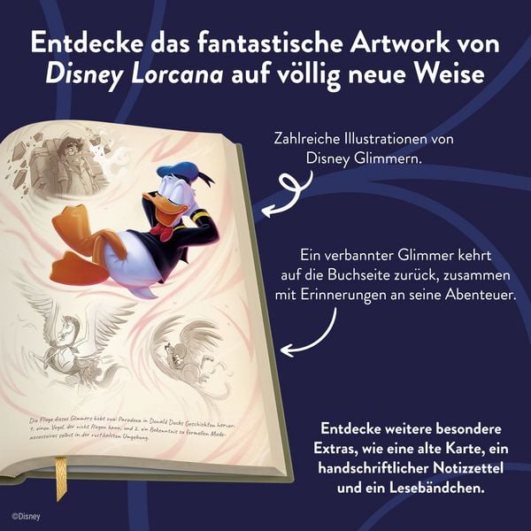 Produktbild: Disney Lorcana - Quest of Wonders. Legendenbuch eines Luminari