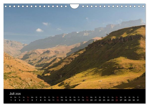 Produktbild: Wundersch&ouml;nes S&uuml;dafrika (Wandkalender 2026 DIN A4 quer), CALVENDO Monatskalender