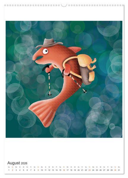 Produktbild: SAVE OUR OCEANS - Ursprung allen Lebens (hochwertiger Premium Wandkalender 2026 DIN A2 hoch), Kunstdruck in Hochglanz