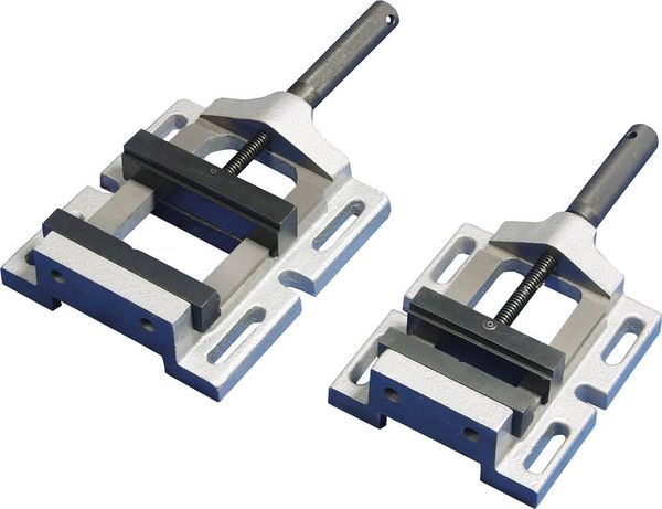 Produktbild: Holzmann Maschinen M100 Maschinenschraubstock M100 Backenbreite: 100 mm Spann-Weite (max.): 90 mm