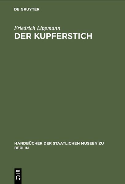 Produktbild: Der Kupferstich