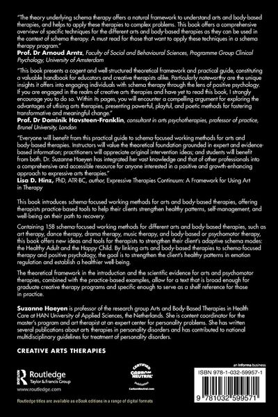 Produktbild: Schema-Focused Working Methods for Arts and Body-Based Therapies