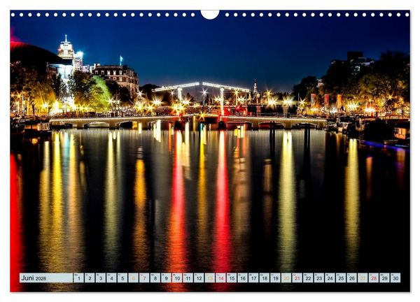 Produktbild: Amsterdam - Venedig des Nordens (Wandkalender 2026 DIN A3 quer), CALVENDO Monatskalender