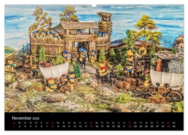 Produktbild: Martin B&auml;ren (hochwertiger Premium Wandkalender 2026 DIN A2 quer), Kunstdruck in Hochglanz