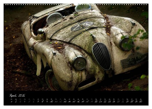 Produktbild: Oldtimer - Vergessene Sch&ouml;nheiten (Wandkalender 2026 DIN A2 quer), CALVENDO Monatskalender