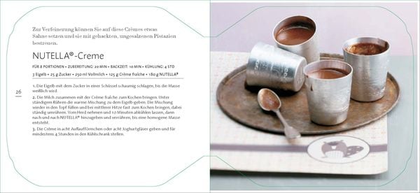 Nutella - Rezeptbuch / Backbuch