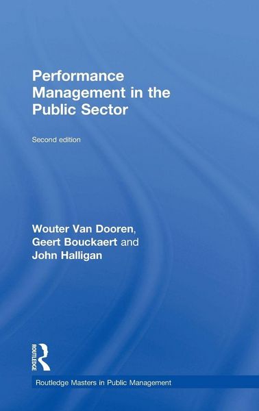 Produktbild: Performance Management in the Public Sector