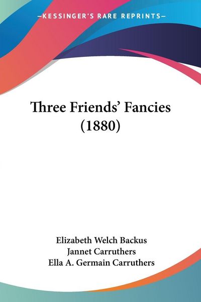 Produktbild: Three Friends' Fancies (1880)