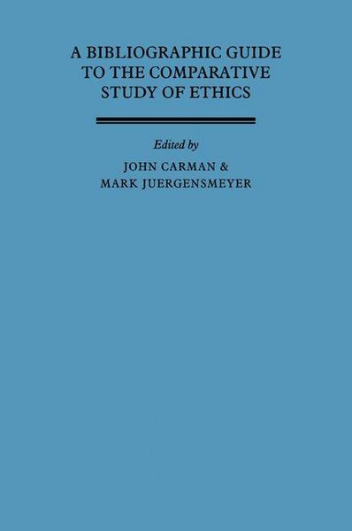 Produktbild: A Bibliographic Guide to the Comparative Study of Ethics