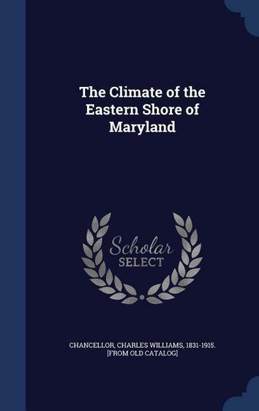 Produktbild: The Climate of the Eastern Shore of Maryland