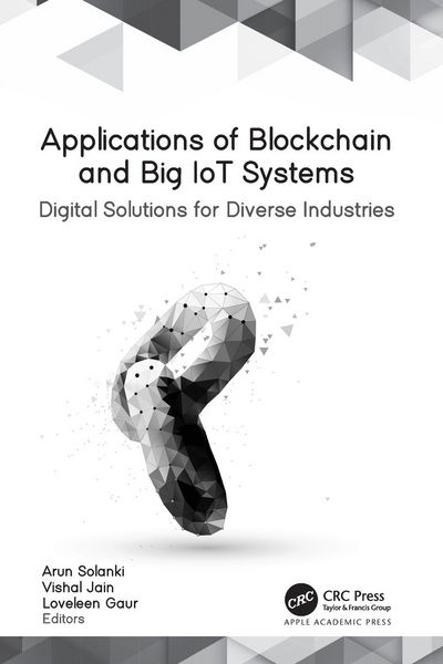 Produktbild: Applications of Blockchain and Big IoT Systems