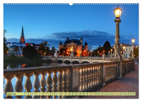 Produktbild: Schwerin - Welterbe (Wandkalender 2026 DIN A2 quer), CALVENDO Monatskalender