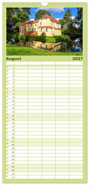 Produktbild: Familienplaner 2027 - Greetsiel und Umzu mit 5 Spalten (Wandkalender, 21 x 45 cm) CALVENDO