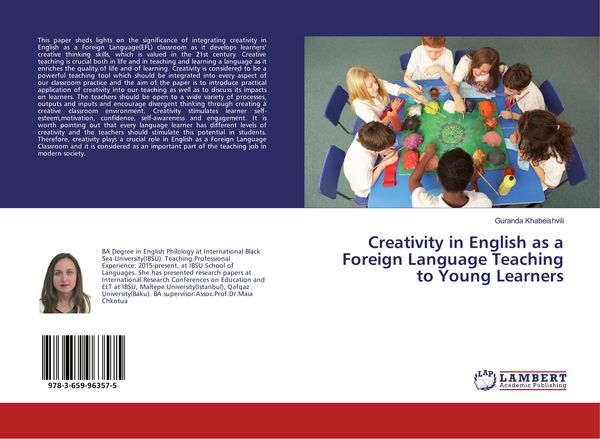 Produktbild: Creativity in English as a Foreign Language Teaching to Young Learners