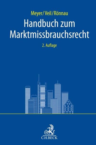 Produktbild: Handbuch zum Marktmissbrauchsrecht