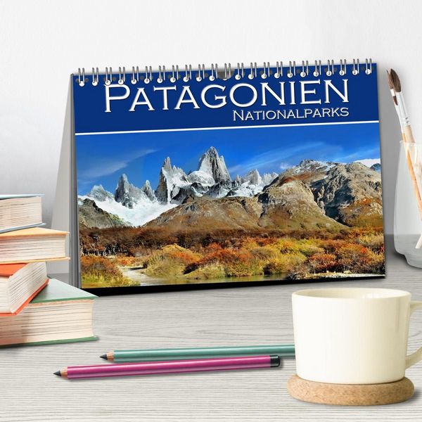 Produktbild: Patagonien NationalParks (Tischkalender 2027 DIN A5 quer), CALVENDO Monatskalender