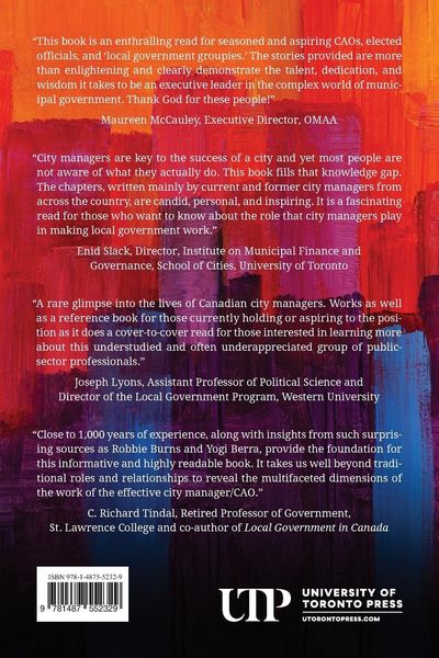 Produktbild: The Role of Canadian City Managers