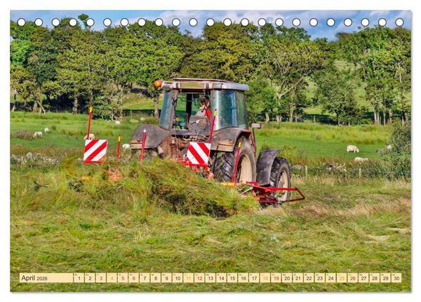 Produktbild: Landwirtschaft - die Zukunft ist digital (Tischkalender 2026 DIN A5 quer), CALVENDO Monatskalender
