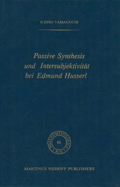 Produktbild: Passive Synthesis und Intersubjektivit&auml;t bei Edmund Husserl