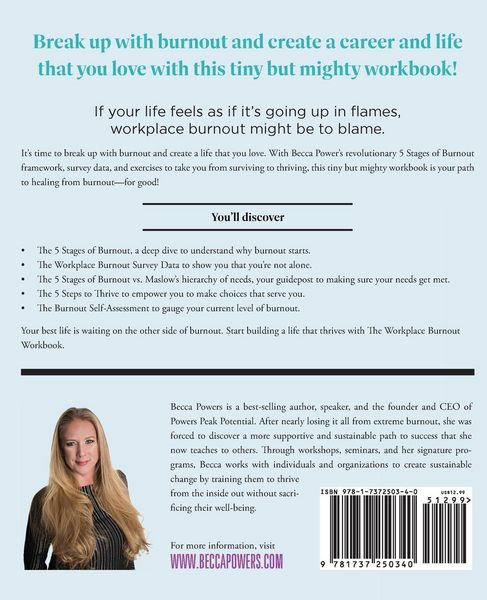 Produktbild: The Workplace Burnout Workbook