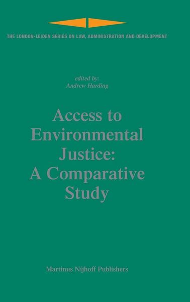 Produktbild: Access to Environmental Justice: A Comparative Study