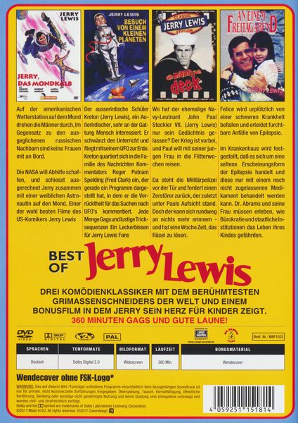 Produktbild: Jerry Lewis - Best of Jerry Lewis [2 DVDs]