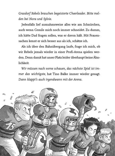 Produktbild: Die Football-Freunde &ndash; In jedem Rebel steckt ein Star