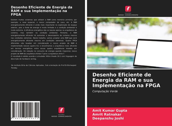 Produktbild: Desenho Eficiente de Energia da RAM e sua Implementa&ccedil;&atilde;o na FPGA