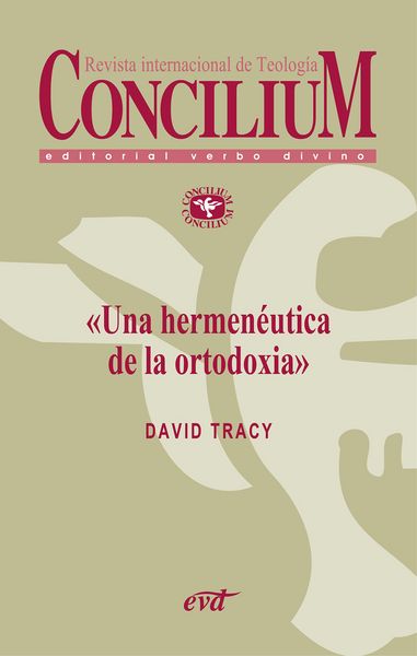 Produktbild: Una hermen&eacute;utica de la ortodoxia. Concilium 355 (2014)