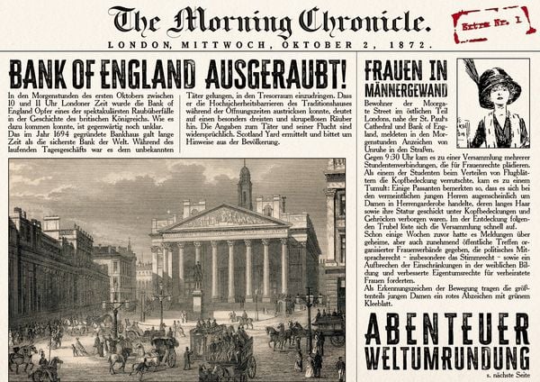 Produktbild: Ein Wettlauf gegen die Zeit. Der Jules-Verne-Escape-Room