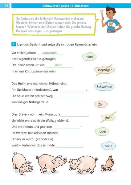 Produktbild: Die Deutsch-Helden Lesen und verstehen 3. Klasse