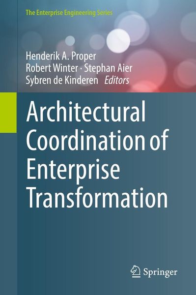 Produktbild: Architectural Coordination of Enterprise Transformation