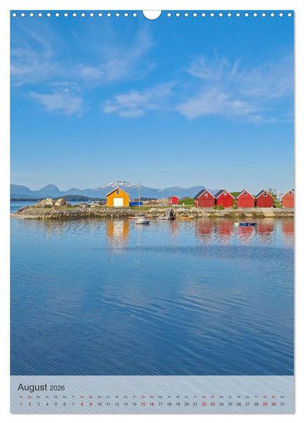 Produktbild: Unterwegs in Norwegen - Mit dem Wohnmobil an sch&ouml;nen Orten verweilen (Wandkalender 2026 DIN A3 hoch), CALVENDO Monatskalender