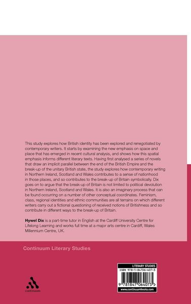 Produktbild: Postmodern Fiction and the Break-Up of Britain