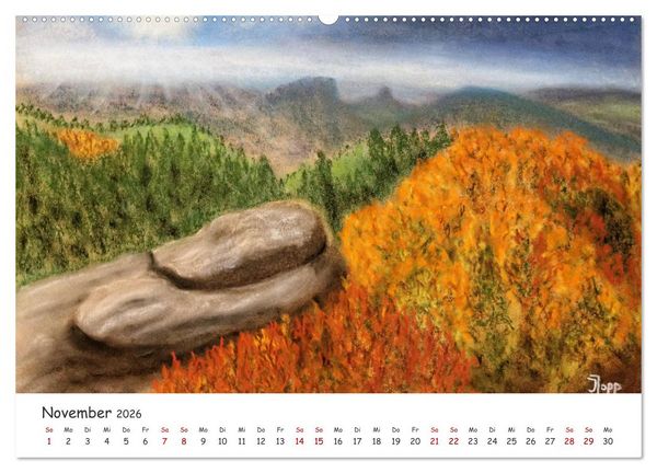 Produktbild: Urlaubsstimmung f&uuml;r das ganze Jahr (hochwertiger Premium Wandkalender 2026 DIN A2 quer), Kunstdruck in Hochglanz
