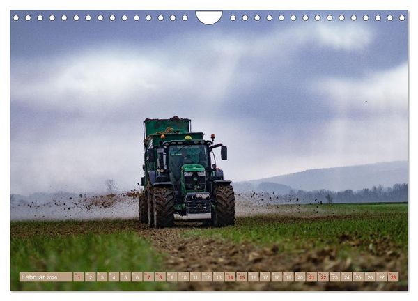 Produktbild: Moderne Landtechnik (Wandkalender 2026 DIN A4 quer), CALVENDO Monatskalender