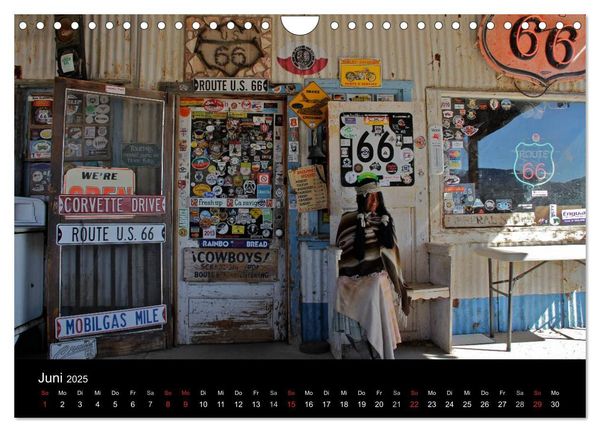 Produktbild: West of Midpoint (Wandkalender 2025 DIN A4 quer), CALVENDO Monatskalender