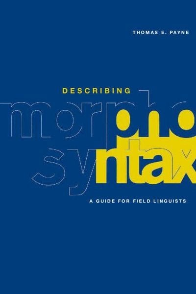 Produktbild: Describing Morphosyntax