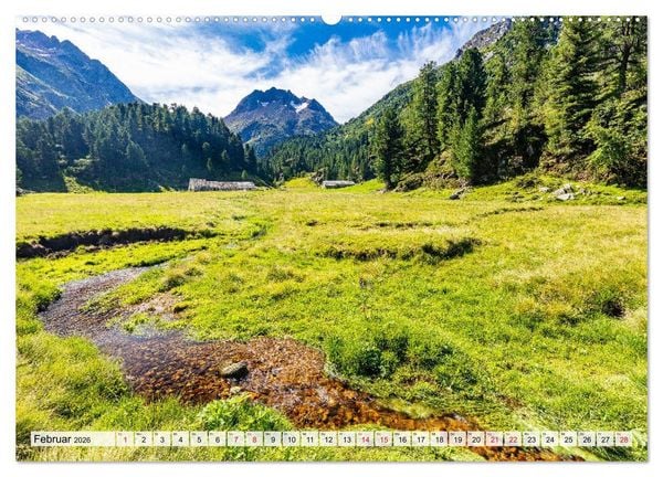 Produktbild: B&uuml;ndnerland (hochwertiger Premium Wandkalender 2026 DIN A2 quer), Kunstdruck in Hochglanz