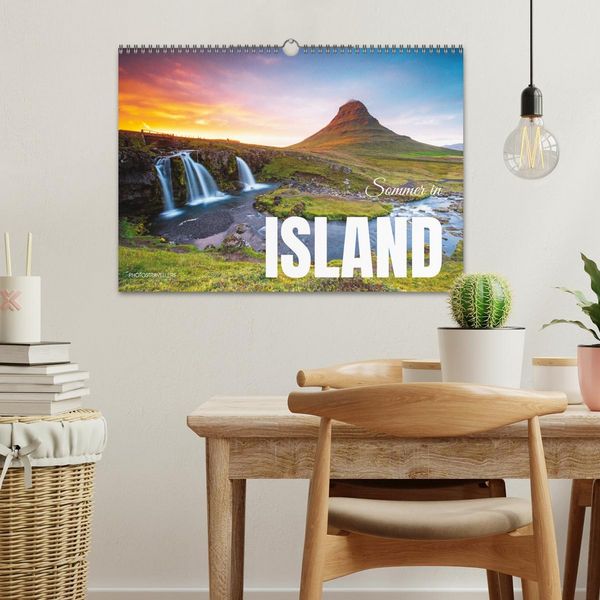 Produktbild: Sommer in Island (Wandkalender 2026 DIN A3 quer), CALVENDO Monatskalender