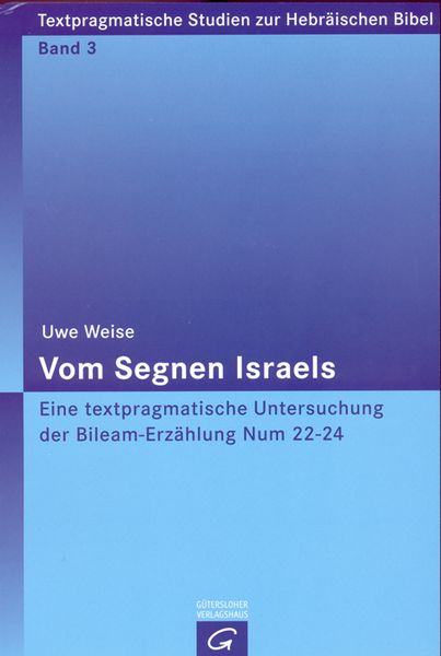 Produktbild: Vom Segnen Israels