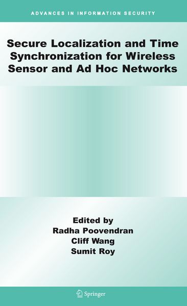 Produktbild: Secure Localization and Time Synchronization for Wireless Sensor and Ad Hoc Networks