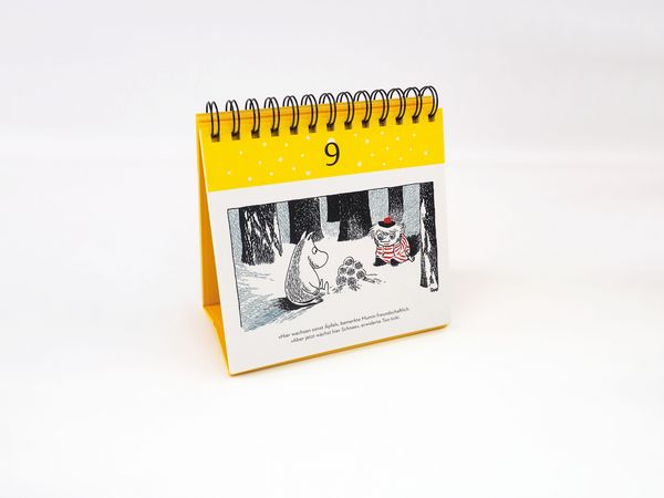 Produktbild: Mumins Adventskalender. 24 Postkarten f&uuml;r die Weihnachtszeit (Advents-Postkartenaufsteller)
