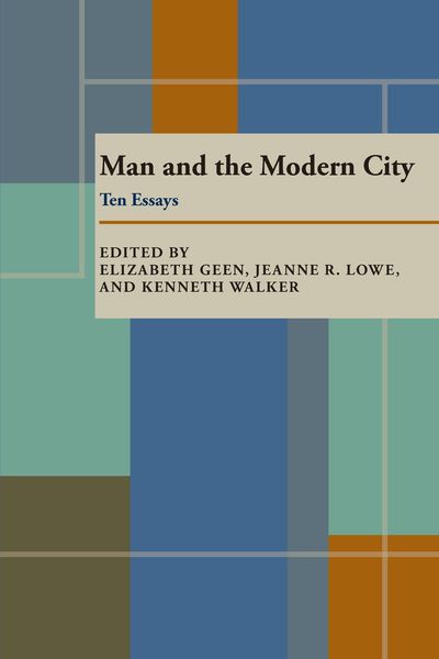 Produktbild: Man and the Modern City
