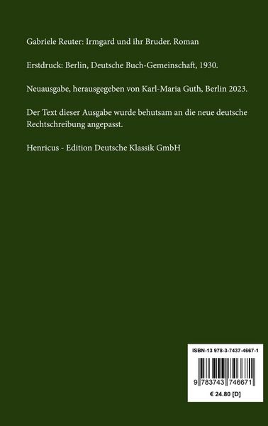 Produktbild: Irmgard und ihr Bruder