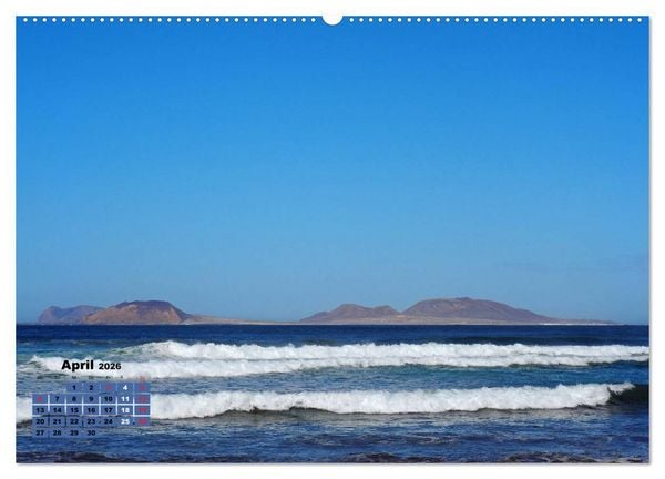 Produktbild: Lanzarote - Land der schwarzen Erde (hochwertiger Premium Wandkalender 2026 DIN A2 quer), Kunstdruck in Hochglanz