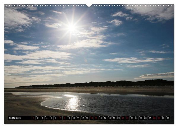 Produktbild: Insel Baltrum, Perle im Ostfriesischen Wattenmeer (hochwertiger Premium Wandkalender 2026 DIN A2 quer), Kunstdruck in Hochglanz