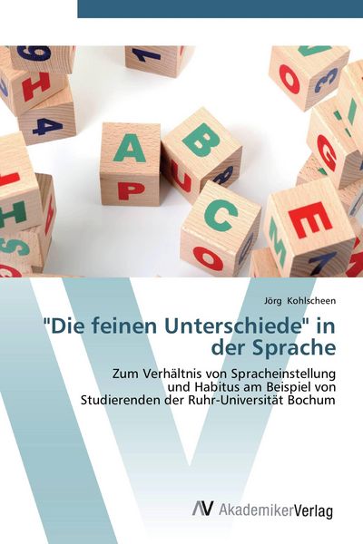 Produktbild: "Die feinen Unterschiede" in der Sprache