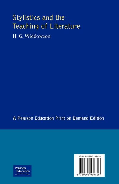 Produktbild: Stylistics and the Teaching of Literature