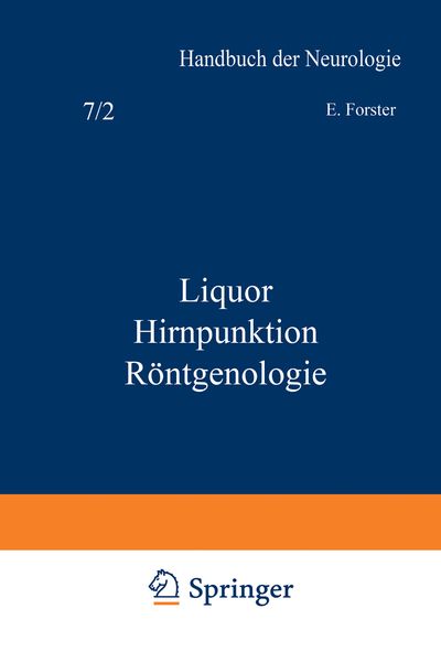 Produktbild: Liquor Hirnpunktion R&ouml;ntgenologie
